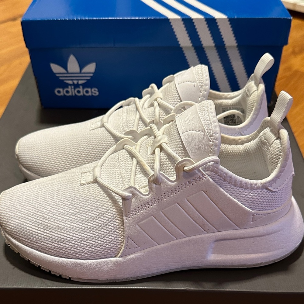 Adidas Women/Youth
All-White Athletic Shoes